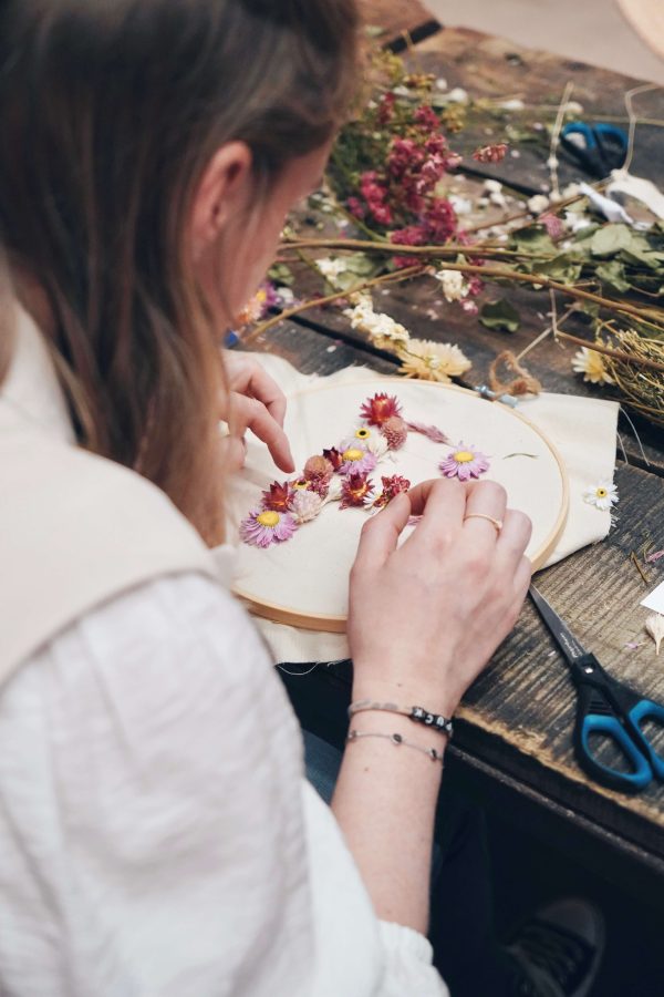 High tea met bloemenletter workshop